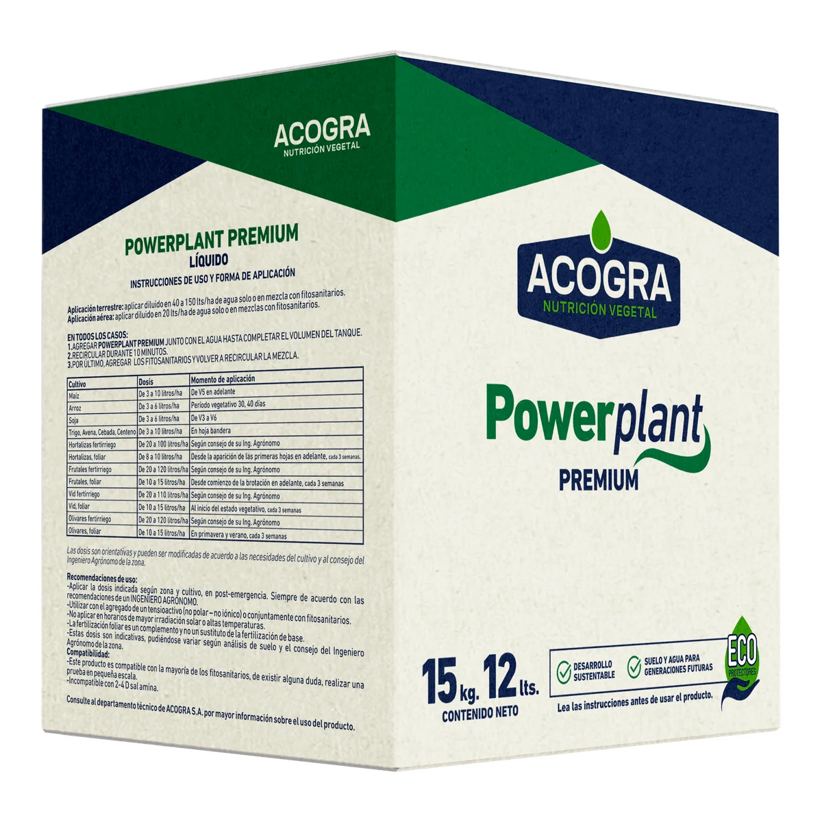Envase original de Powerplant Premium