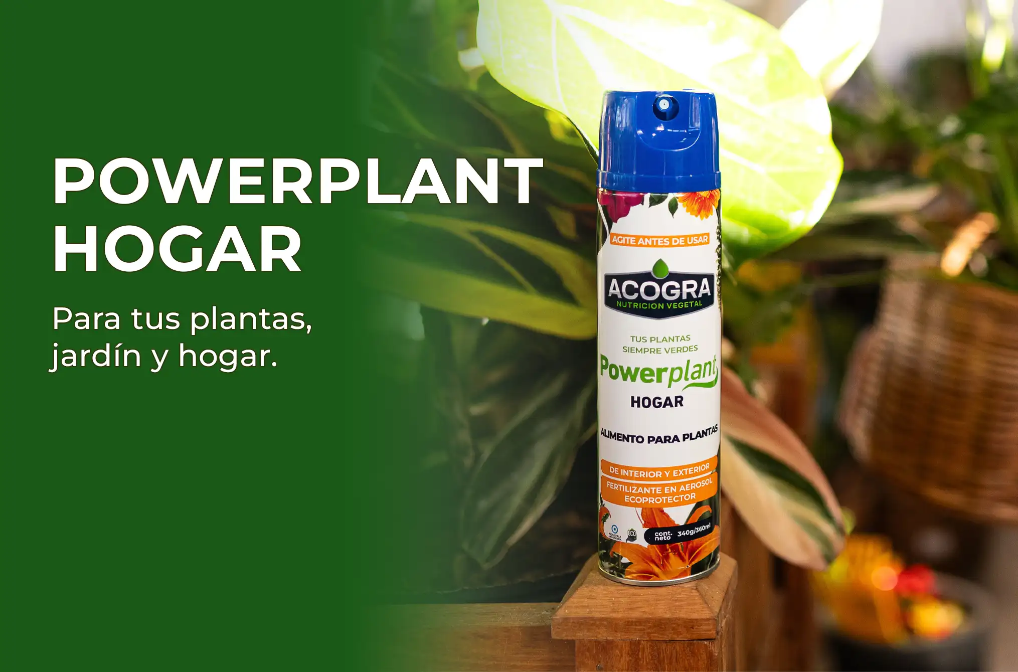 Powerplant Hogar para plantas, jardín y hogar