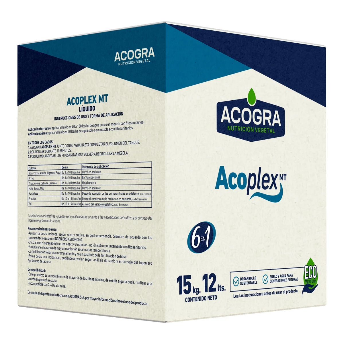 ACOPLEX — envase ACOGRA